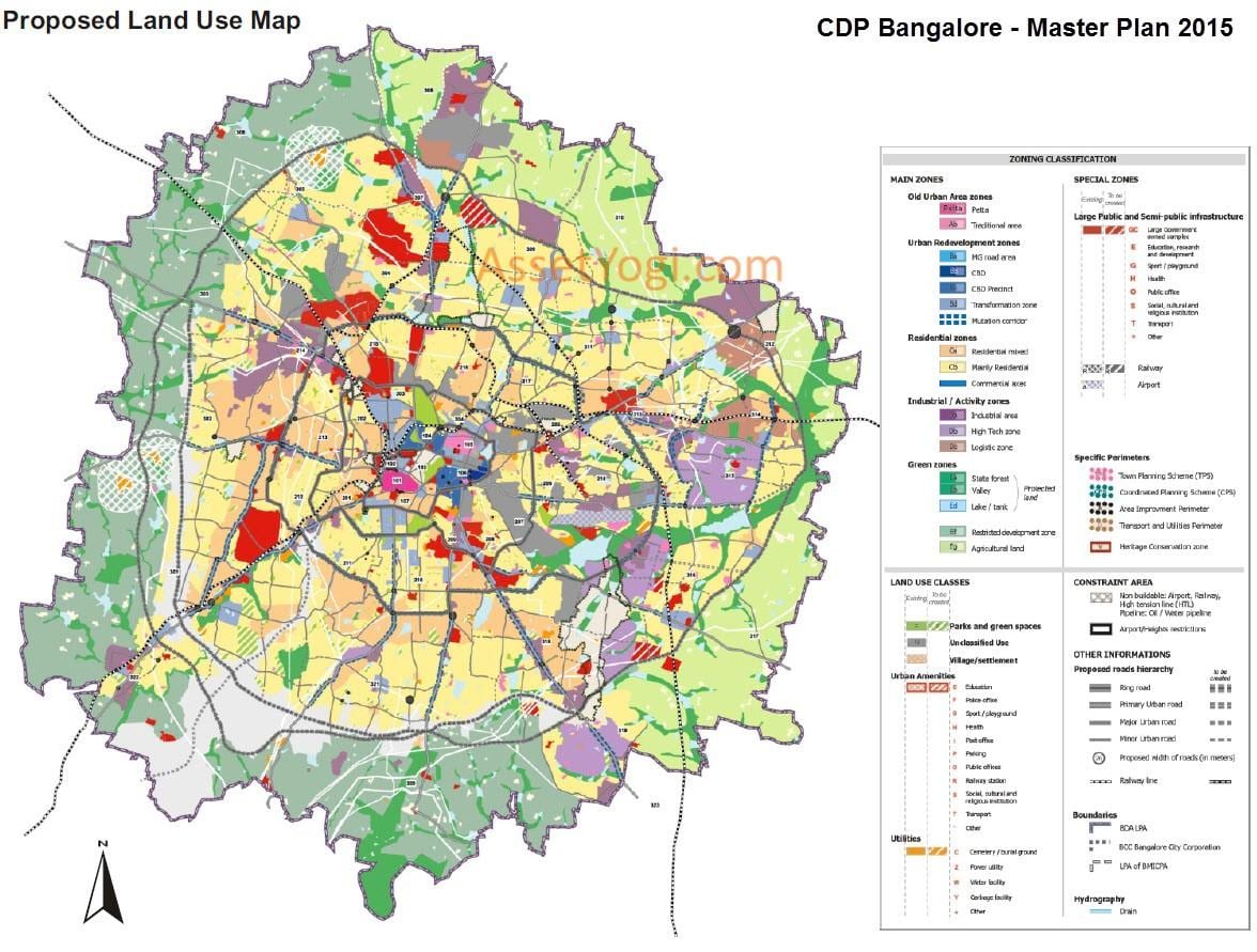 paggamit ng lupa mapa ng quezon city